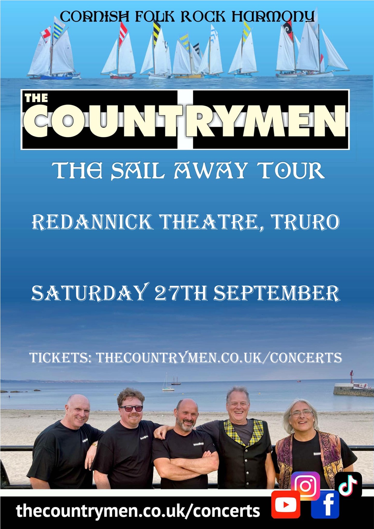 Sail Away Concert Tour - Redannick Theatre, Truro