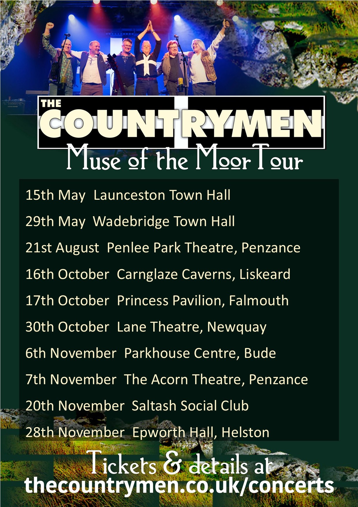 2026 Concert Tour: The Parkhouse Centre, Bude